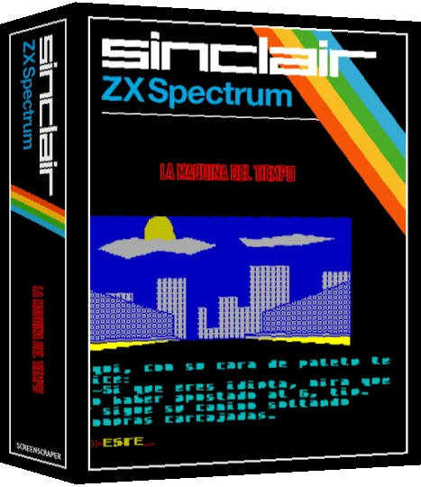 Maquina Del Tiempo, La — box-3D (SS)