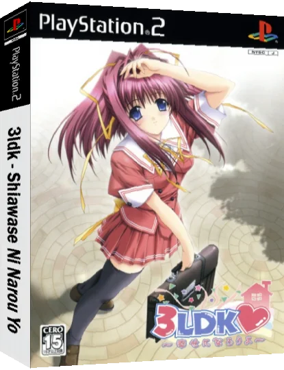 3LDK - Shiawase ni Narou yo — box-3D (JP)