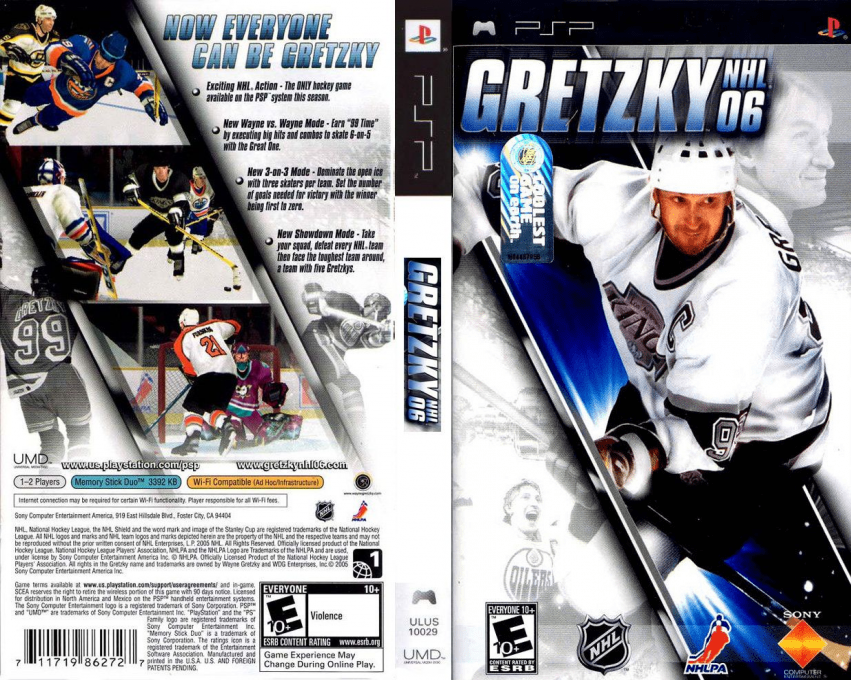 Gretzky NHL 06 — box-texture (US)