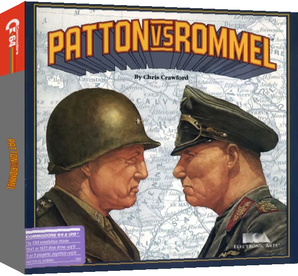 Patton vs Rommel — box-3D (US)