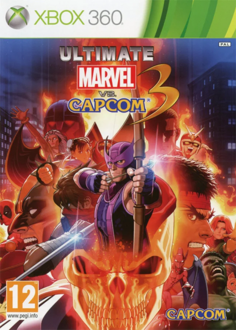 Ultimate Marvel vs. Capcom 3 — box-2D (EU)