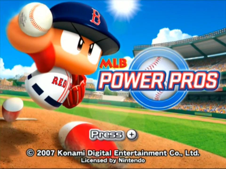 MLB Power Pros — sstitle (WOR)