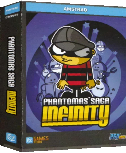 Phantomas Saga Infinity — box-3D (SP)