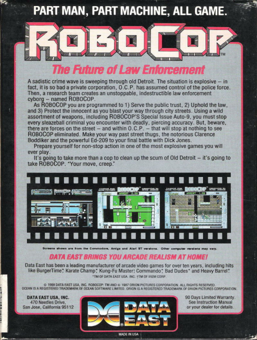 Robocop — box-2D-back (US)