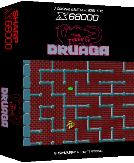 Tower Of Druaga, The — box-3D (SS)