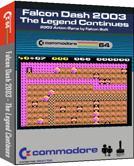 Falcon Dash 2003 : The Legend Continues — box-3D (CUS)