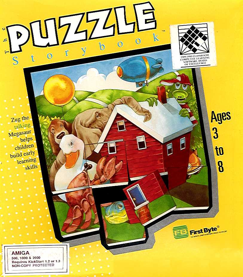 The Puzzle Storybook box art
