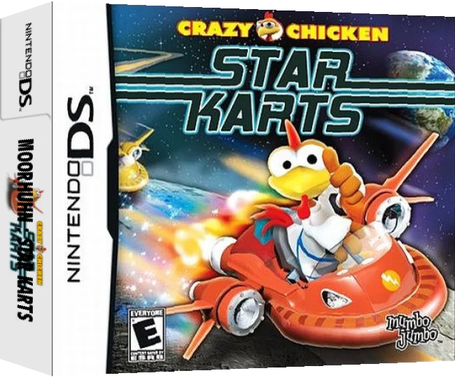Moorhuhn - Star Karts — box-3D (US)