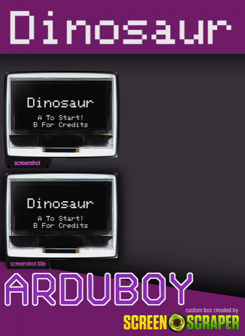 Dinosaur — box-2D-back (SS)