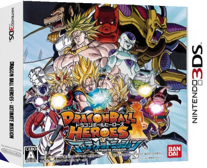 Dragon Ball Heroes - Ultimate Mission — box-3D (JP)