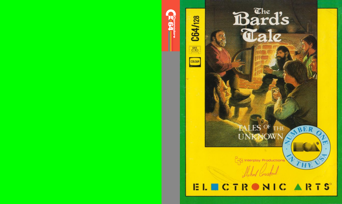 The Bard's Tale : Tales of the Unknown — box-texture (UK)