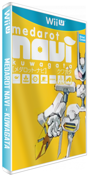 Medarot Navi - Kuwagata — box-3D (CUS)