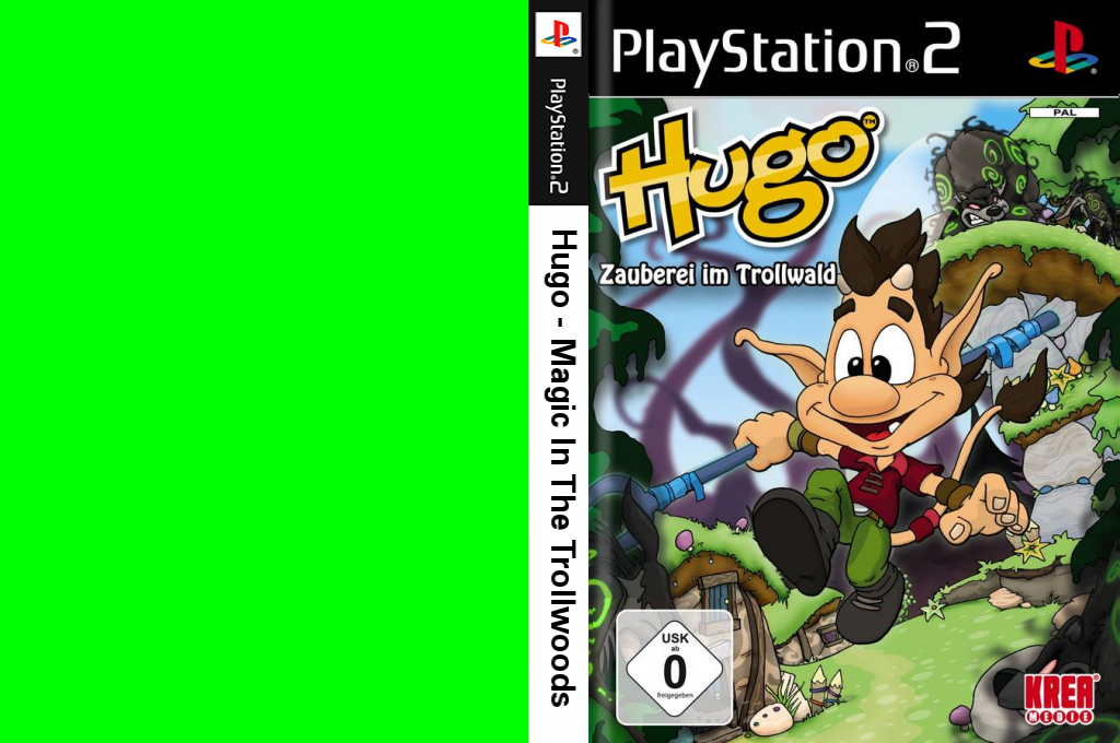Hugo - Magic in the Trollwoods — box-texture (DE)