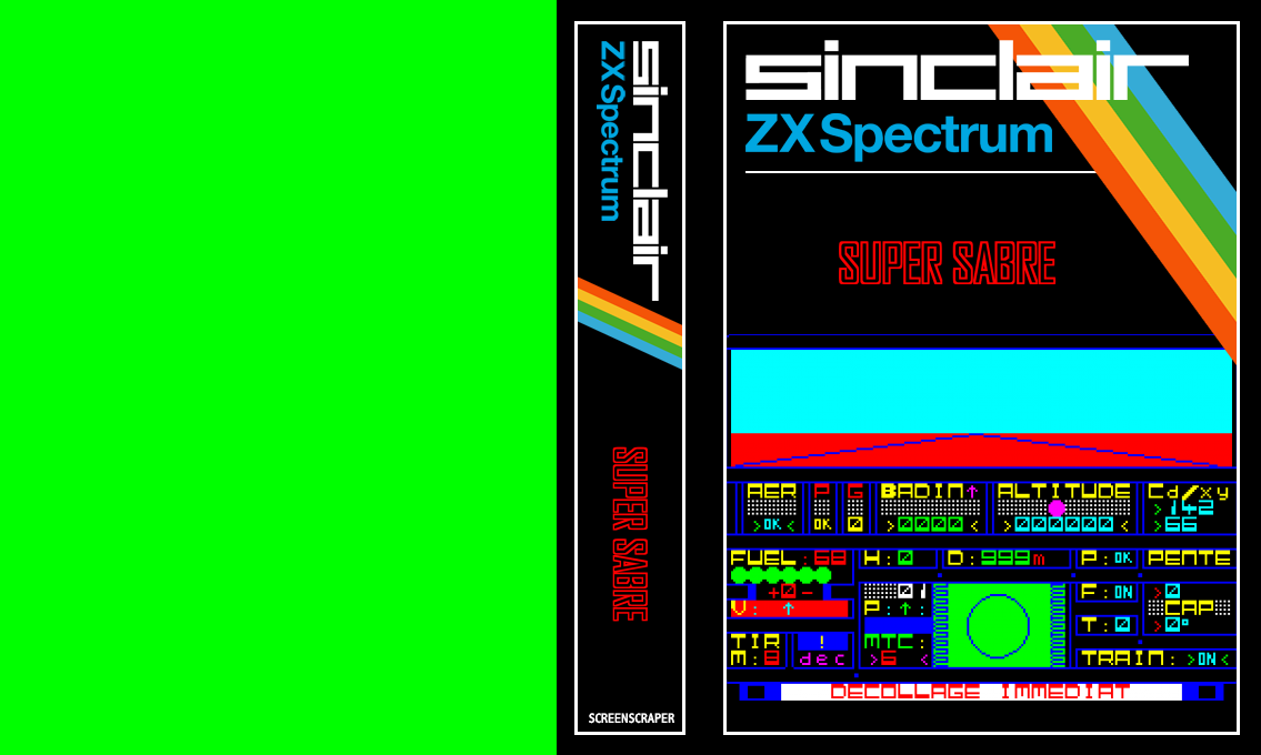 Super Sabre — box-texture (SS)
