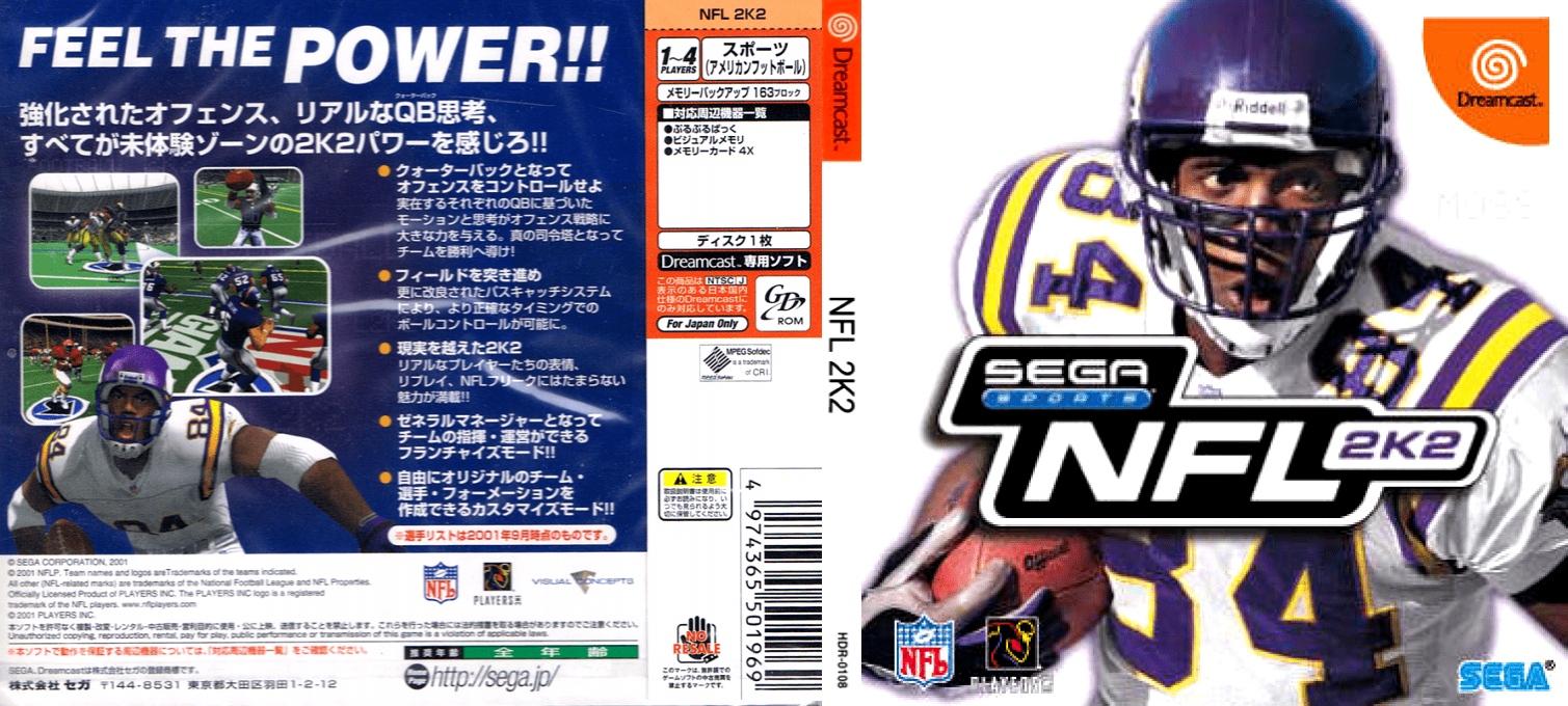 NFL 2K2 — box-texture (JP)
