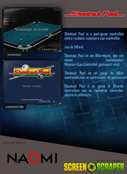 Shootout Pool — box-2D-back (SS)