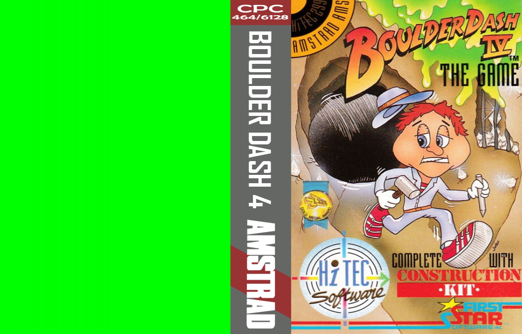 Boulder Dash 4 — box-texture (EU)
