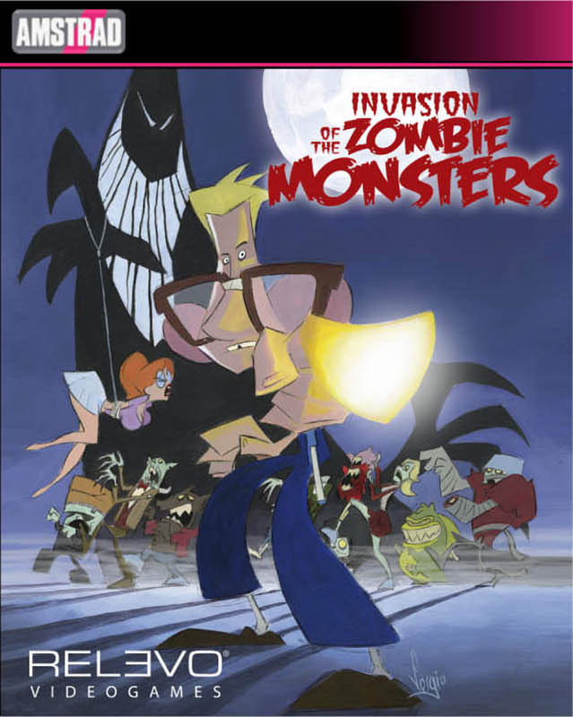 Invasion Of The Zombie Monsters box art