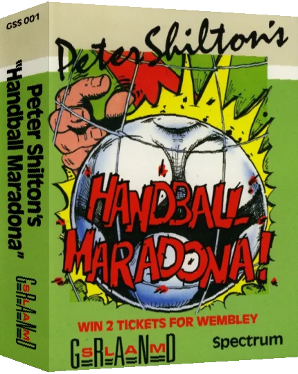 Peter Shilton's Handball Maradona! — box-3D (EU)