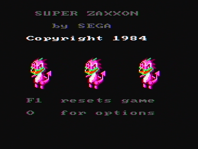 Super Zaxxon — sstitle (US)