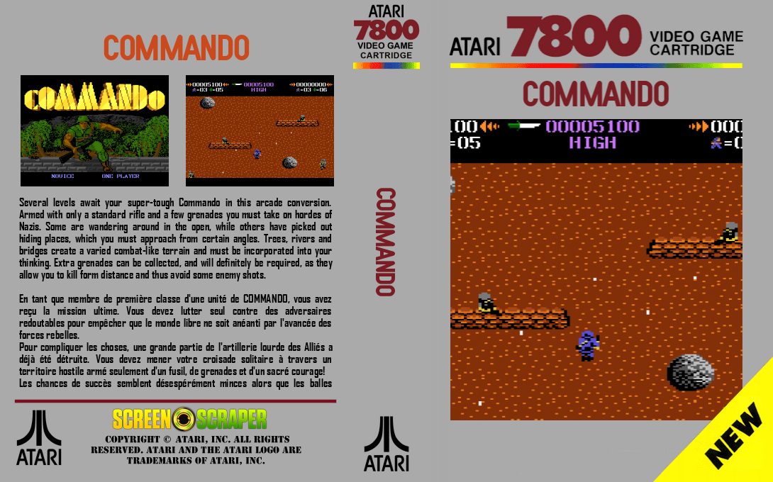 Commando — box-texture (SS)
