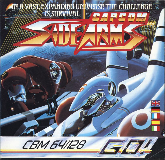Sidearms, Hyper Dyne — box-2D (EU)