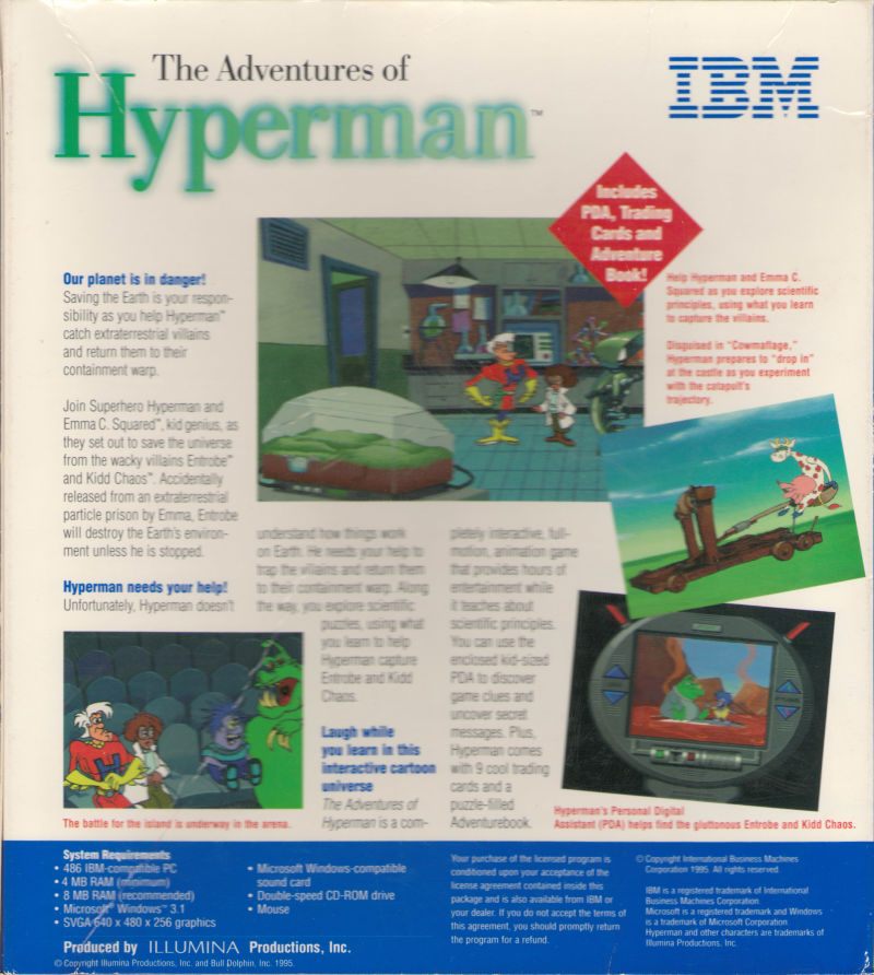 The Adventures of Hyperman — box-2D-back (US)