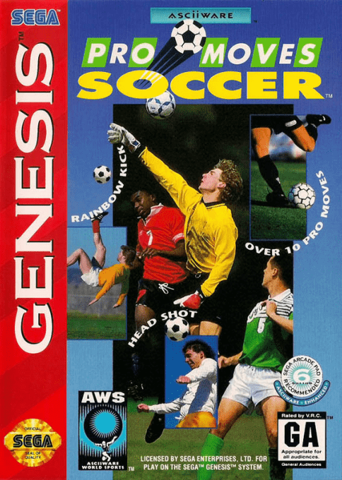Pro Moves Soccer box art