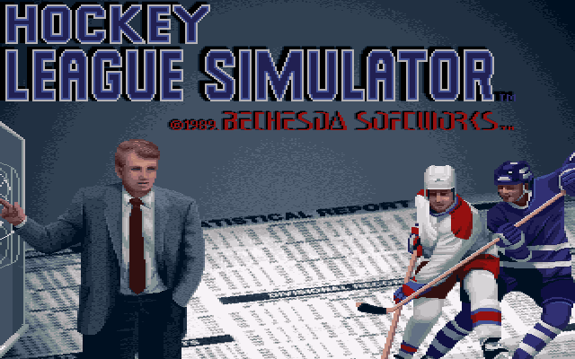 Hockey League Simulator — sstitle (US)