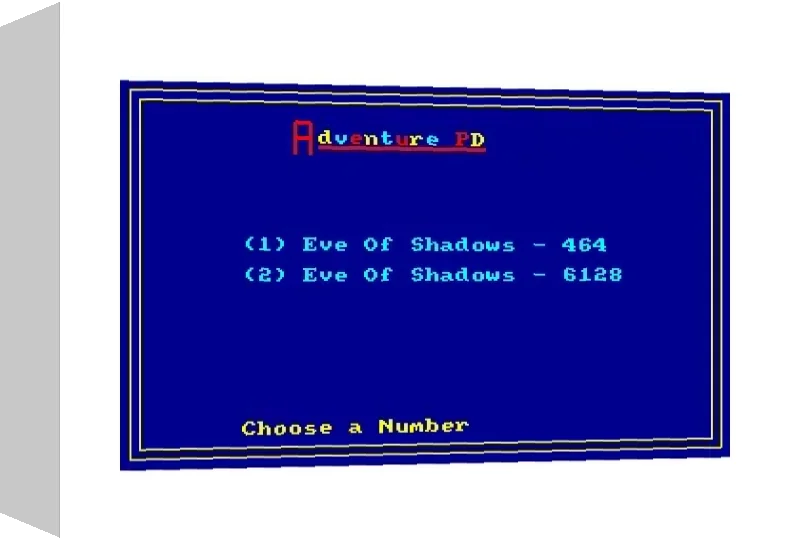 Eve Of Shadows — box-3D (WOR)