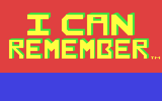 I Can Remember — sstitle (US)