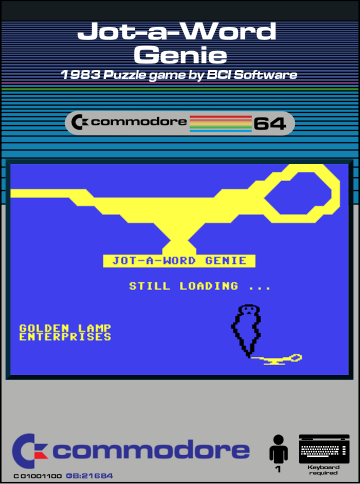 Jot-a-Word Genie box art
