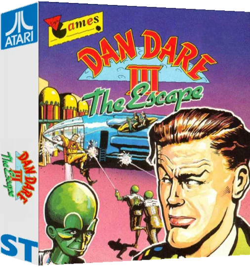 Dan Dare 3 - The Escape — box-3D (EU)