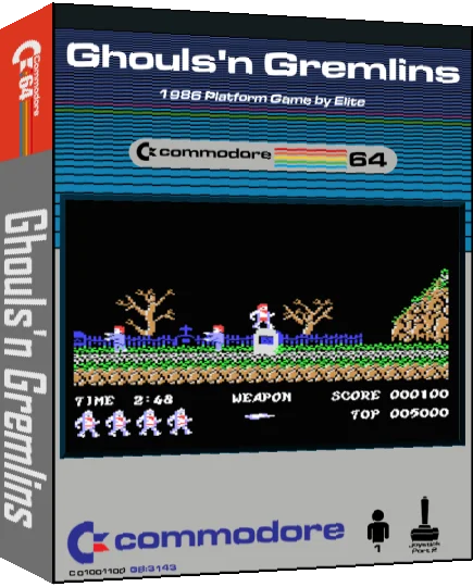 Ghouls'n Gremlins — box-3D (CUS)