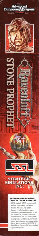 Ravenloft - Stone Prophet — box-2D-side (US)