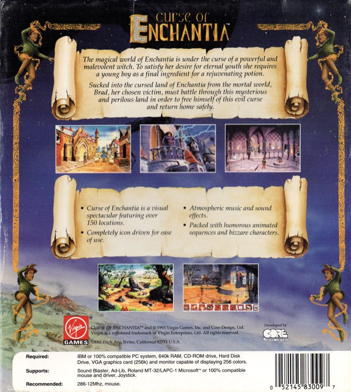 Curse Of Enchantia — box-2D-back (US)