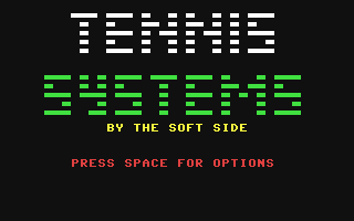 Tennis Systems — sstitle (WOR)