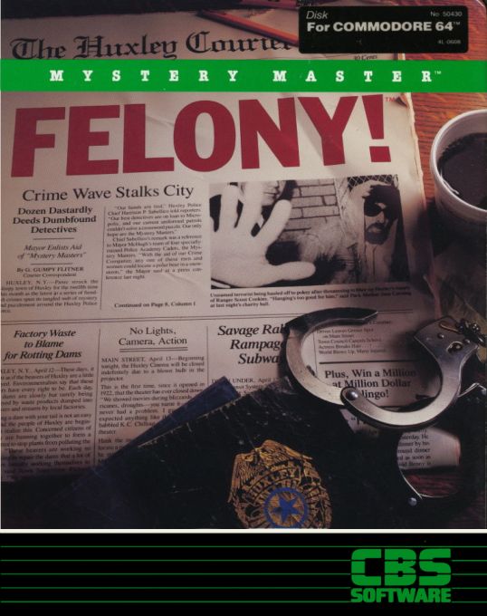 Mystery Master - Felony! box art