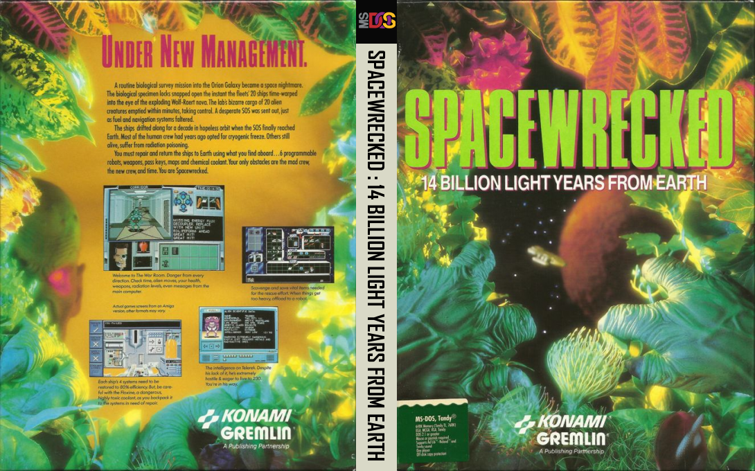 Spacewrecked - 14 Billion Light Years From Earth — box-texture (US)
