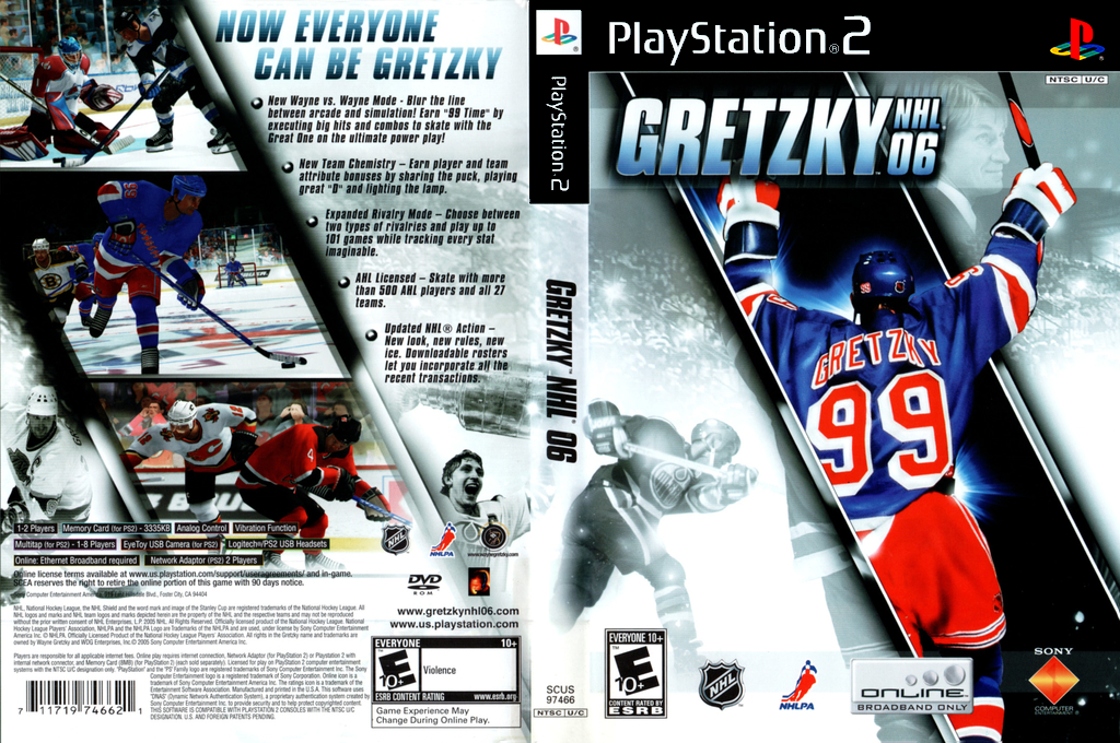Gretzky Nhl '06 — box-texture (US)