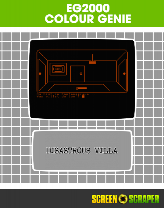 Disastrous Villa box art