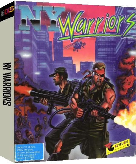 Ny Warriors — box-3D (US)
