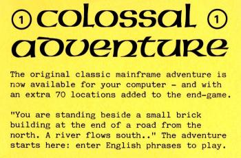 Colossal Adventure — sstitle (EU)