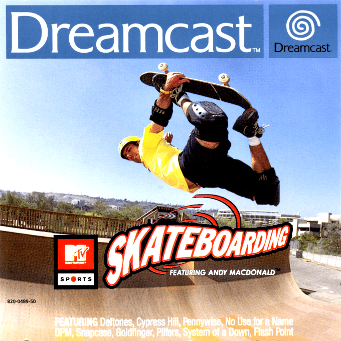 MTV Sports - Skateboarding featuring Andy Macdonald — box-2D (EU)