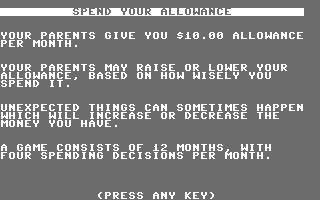 Spend Your Allowance — sstitle (WOR)