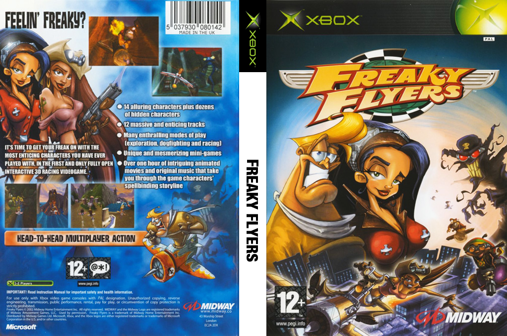 Freaky Flyers — box-texture (EU)