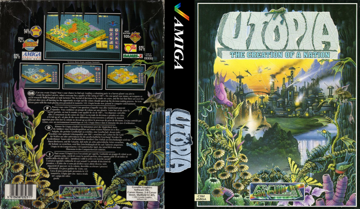 Utopia - Scenario Disk - The New Worlds — box-texture (EU)