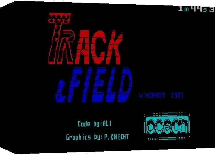 Track and Field — box-3D (WOR)