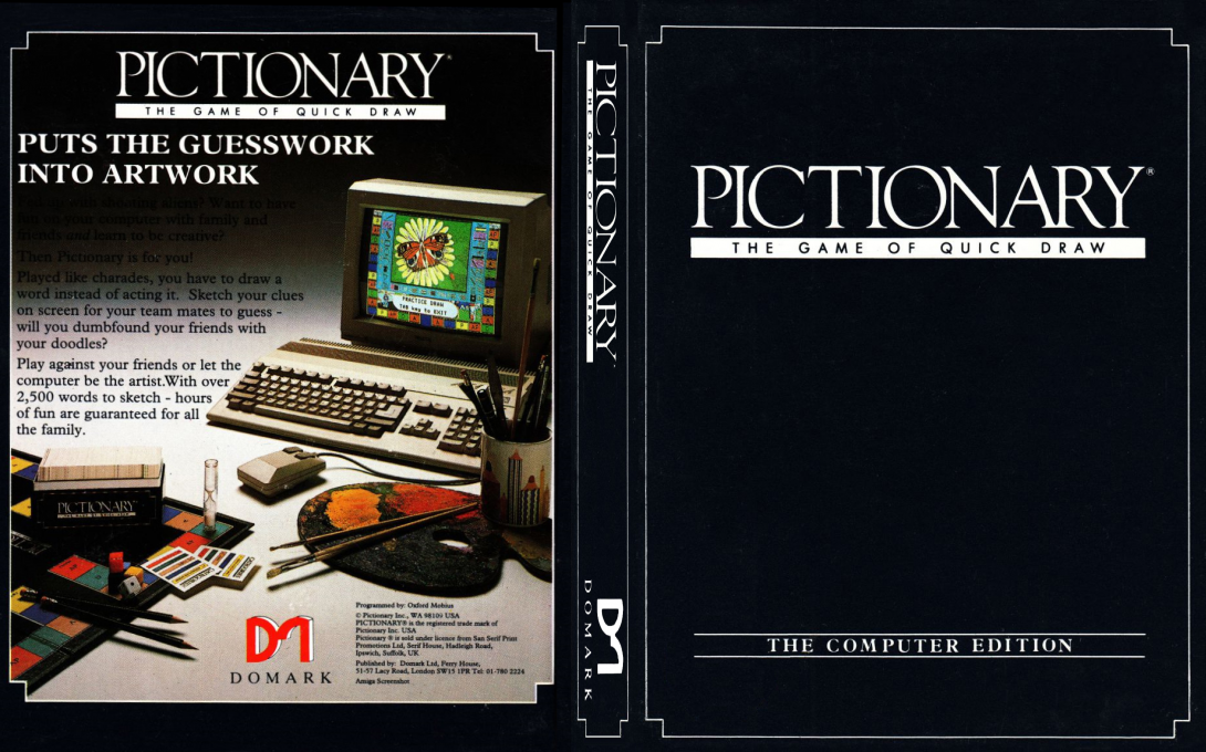 Pictionary - The Game Of Quick Draw — box-texture (EU)