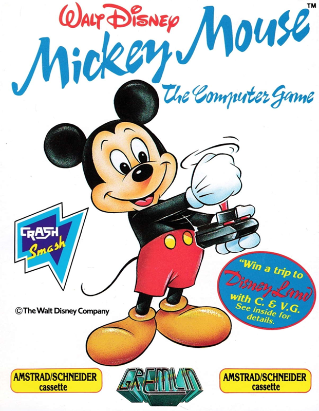 Mickey Mouse - The Computer Game box art